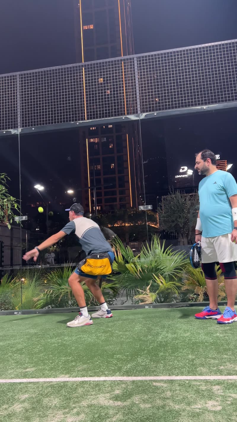 Evening group class in downtown Dubai